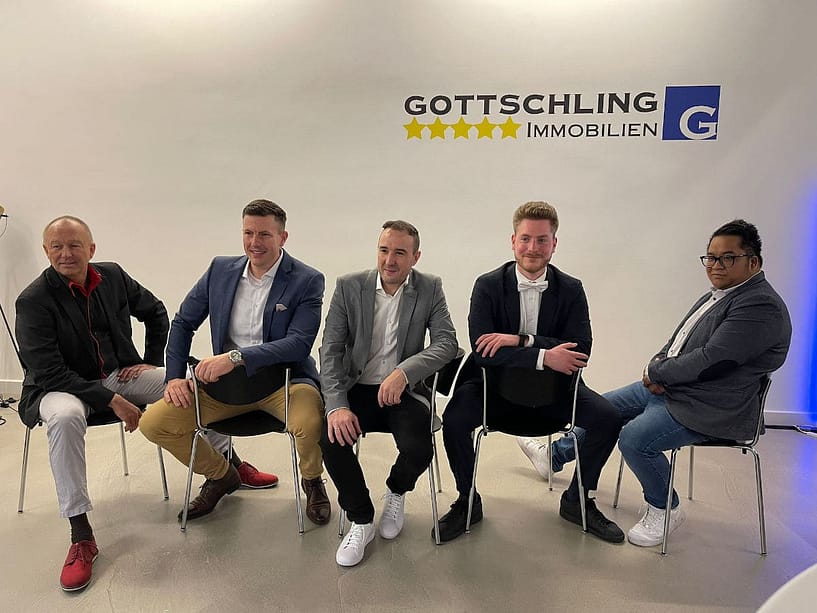Team der GOTTSCHLING Immobilien GmbH – Immobilienmakler in Essen